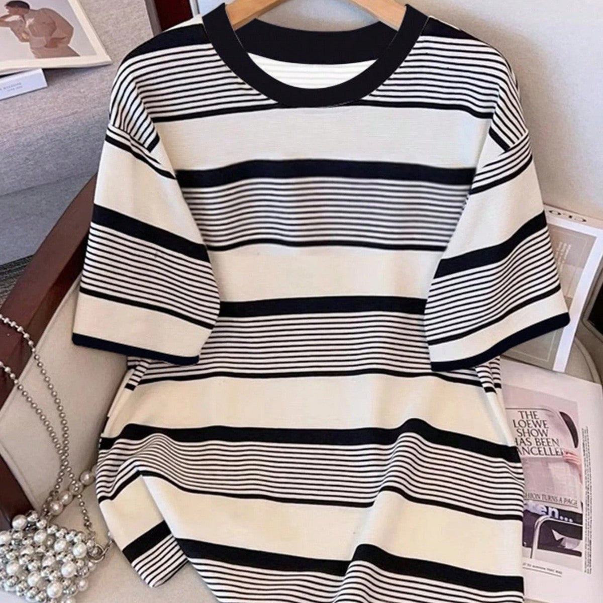 Women's Striped Loungewear Set