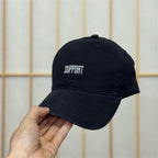 Men's Supportive Embroidered Cotton Baseball Cap