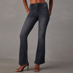 Women's High-Waisted Bootcut Jeans