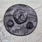 Ventilated outdoor fishing hat with two rechargeable fans