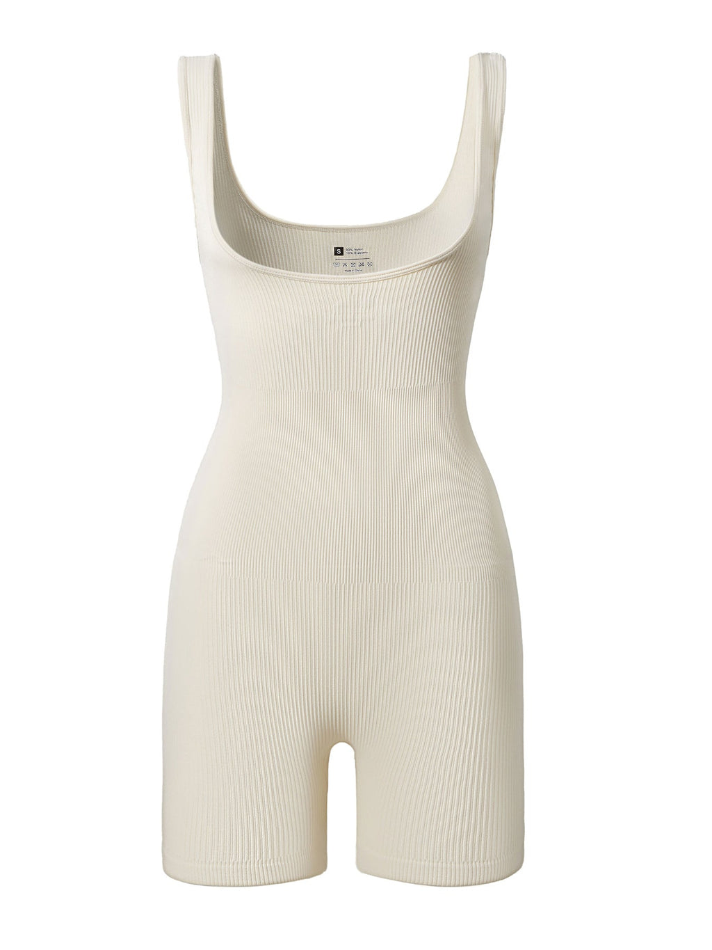 Women's Form-Fitting Onesie with Wide Straps