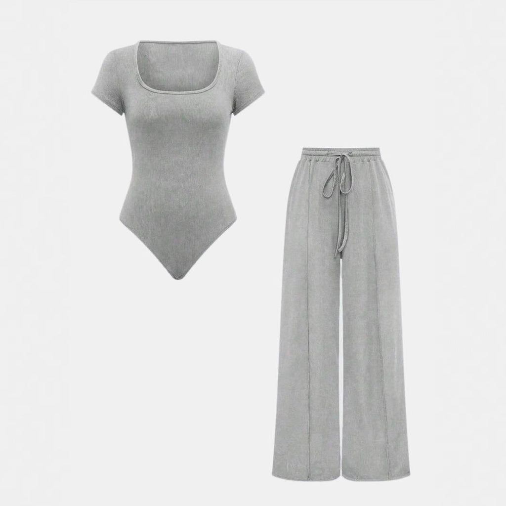 Women's Casual Knit Two-Piece Set
