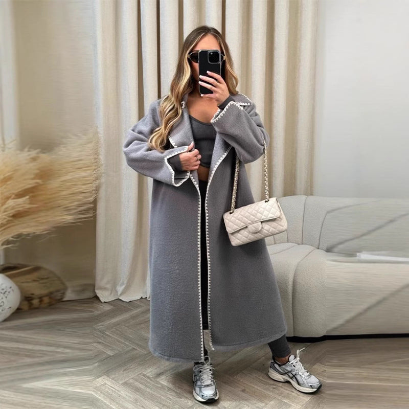 Elegant Boucle Coat