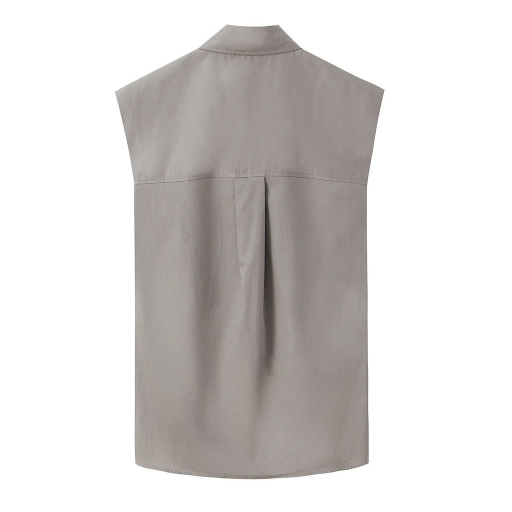 Women's Tie-Neck Blouse