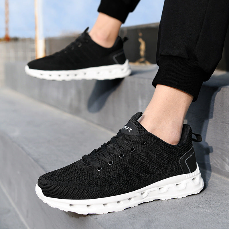 Women's Breathable Sport Sneakers with Flexible Sole Profile and Innovative Cushioning System