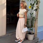 Elegant Summer Jacket with Casual Cut and Loose Sleeves