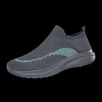 Women's Breathable Sport Sneakers with Flexible Knit Upper