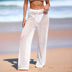 Women's Crochet Beach Pants
