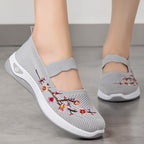 Women's Breathable and Decorative Slip-On Shoes