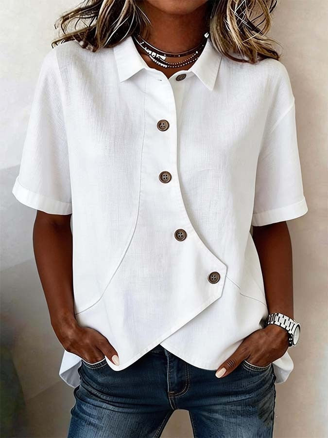 Women's Button-Detail Blouse