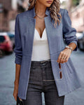 Women's Elegant Textured Cardigan