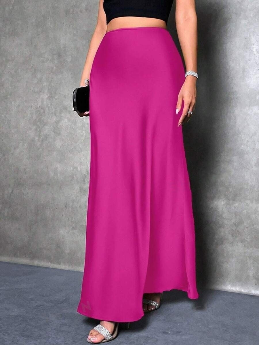 Women's Maxi Skirt with Flowing Cut