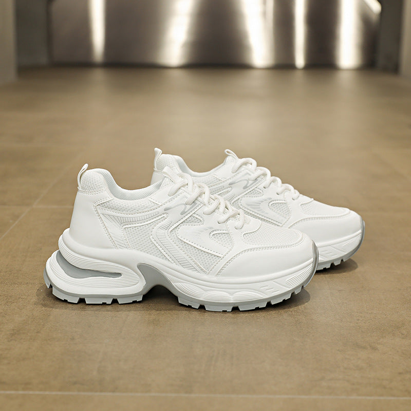Women's Breathable Sport Sneakers with Cushioning Sole and Non-slip Tread