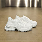 Women's Breathable Sport Sneakers with Cushioning Sole and Non-slip Tread