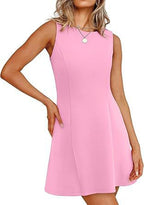 Sleeveless A-Line Dress