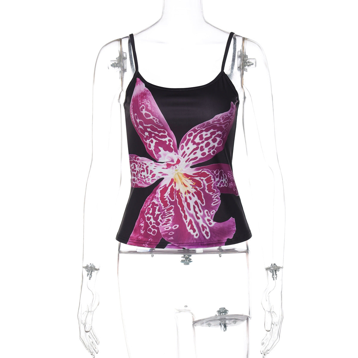 Women's Bustier Top with Floral Design