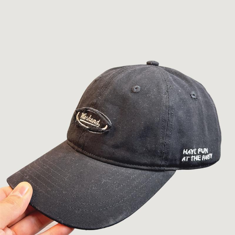 Men's Casual Distressed Embroidered Baseball Cap