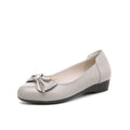 Women's Ballet Flats with Knot Detail