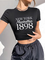 Women's Statement Crop T-Shirt