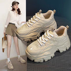 Women's Breathable Chunky Sneakers with Innovative Design