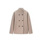 Elegant Double-Breasted Jacket