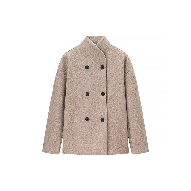Elegant Double-Breasted Jacket