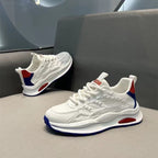 Women's Breathable Casual Sneakers with Cushioned Outsole and Innovative Upper