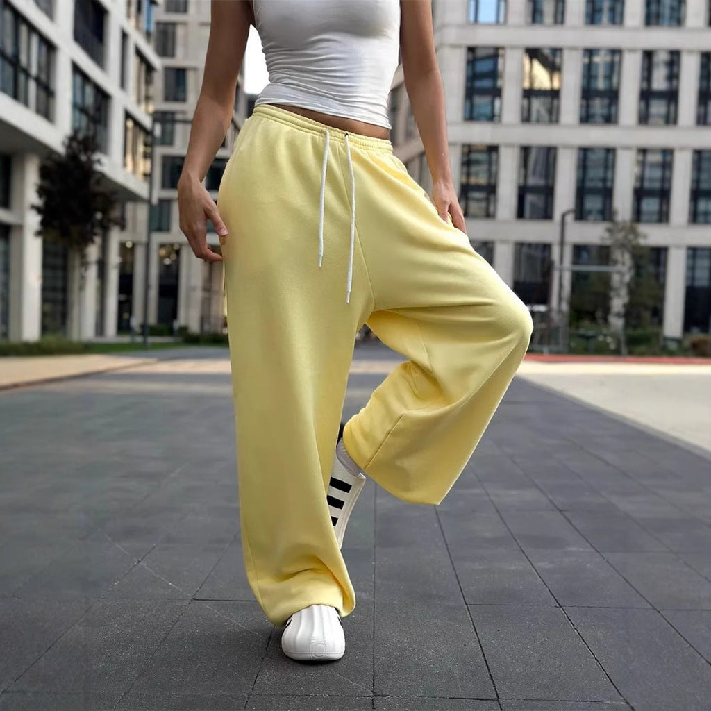 Women's Comfortable Wide-Leg Sweatpants