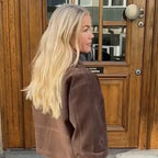 Women's Elegant and Comfortable Suede Jacket