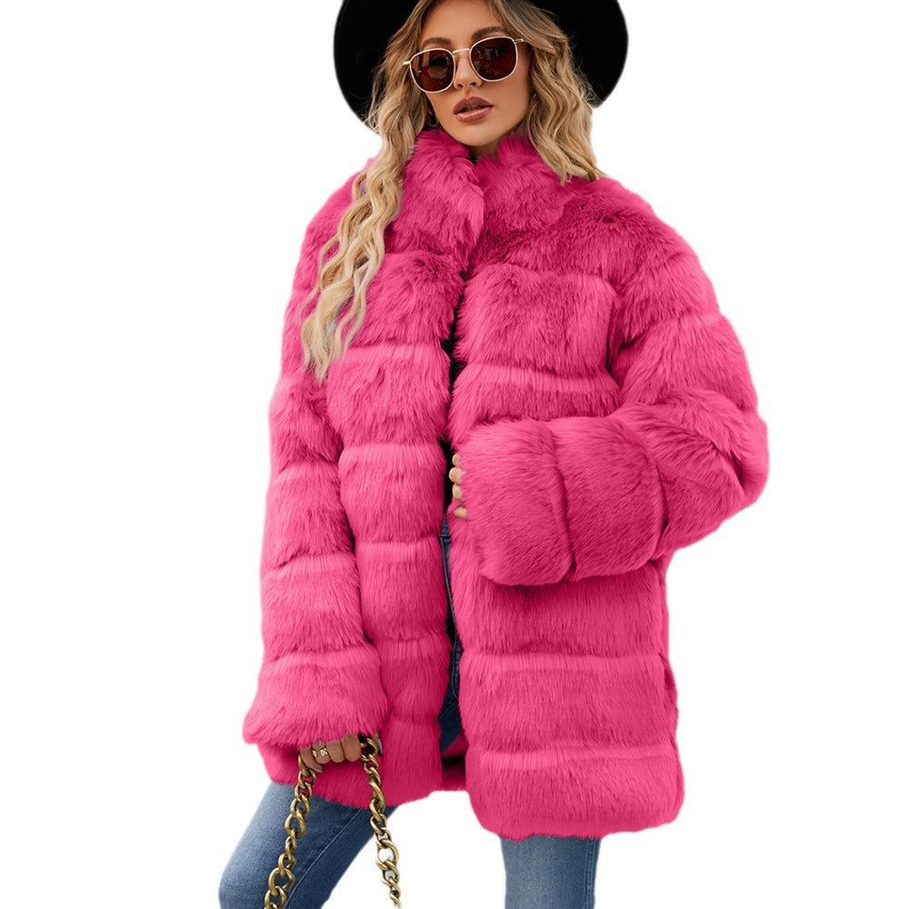 Women's Faux Fur Parka
