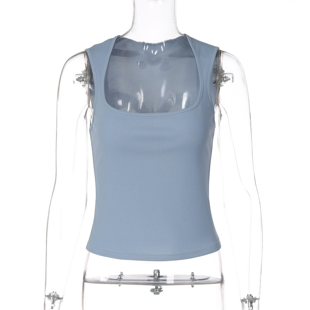 Women's Basic Tank Top with High-Quality Stretch