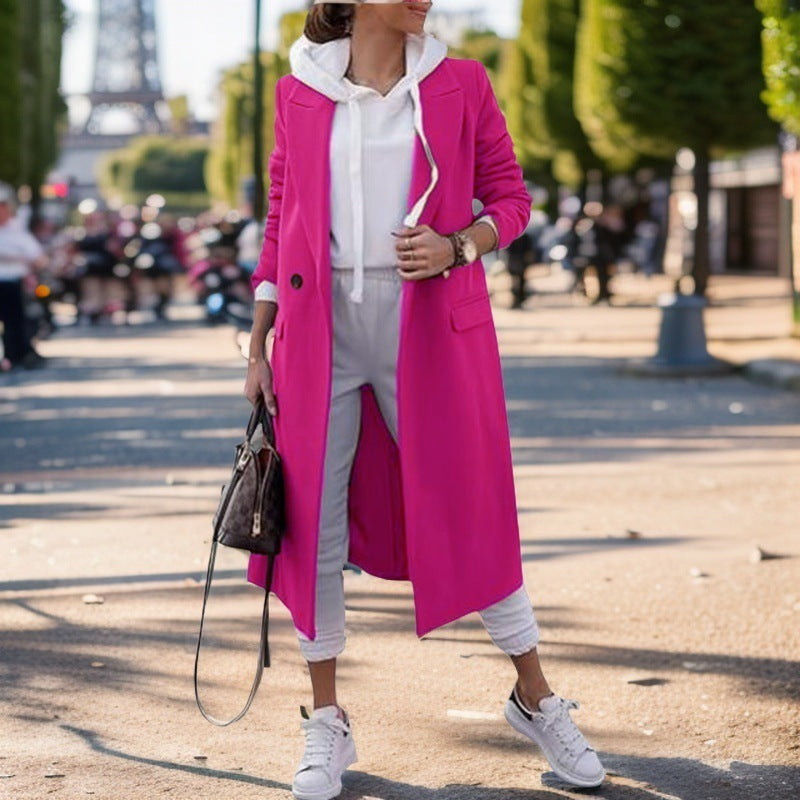Women's Elegant Longline Blazer