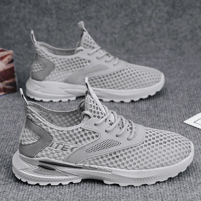 Women's Breathable Casual Sneakers with Flexible Sole and Lightweight Mesh Upper