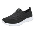 Women's Breathable Slip-On Sneakers with Innovative Surface Structure