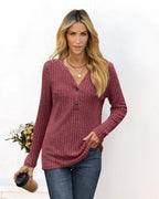 Women's Casual Long-Sleeve Shirt