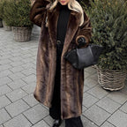 Women's Luxury Faux Fur Coat