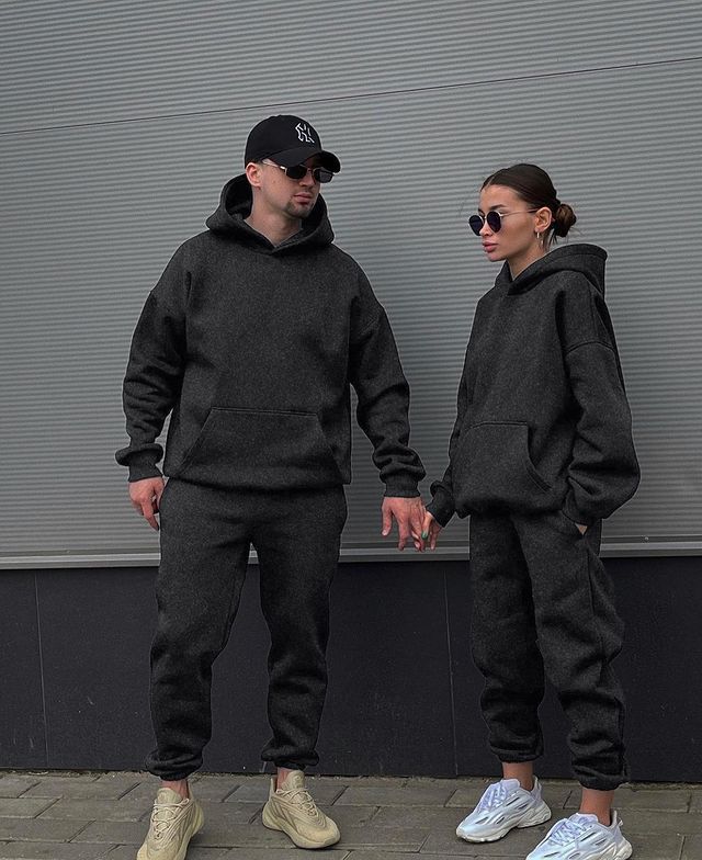 Unisex Oversize Hoodie and Relax Jogging Pants Set