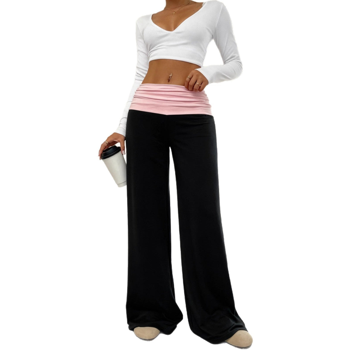 Comfortable Lounge Pants with High Waist