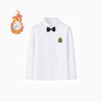 Women's Elegant Long-Sleeve Shirt with Soft Interior