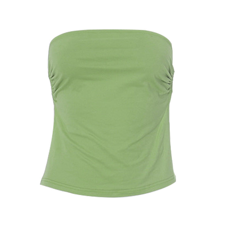 Women's Bandeau Top with Ruffle Details