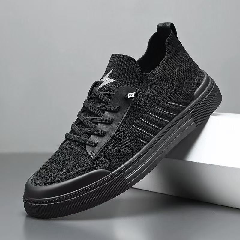 Women's Breathable Casual Sneakers with Elastic Comfort Collar