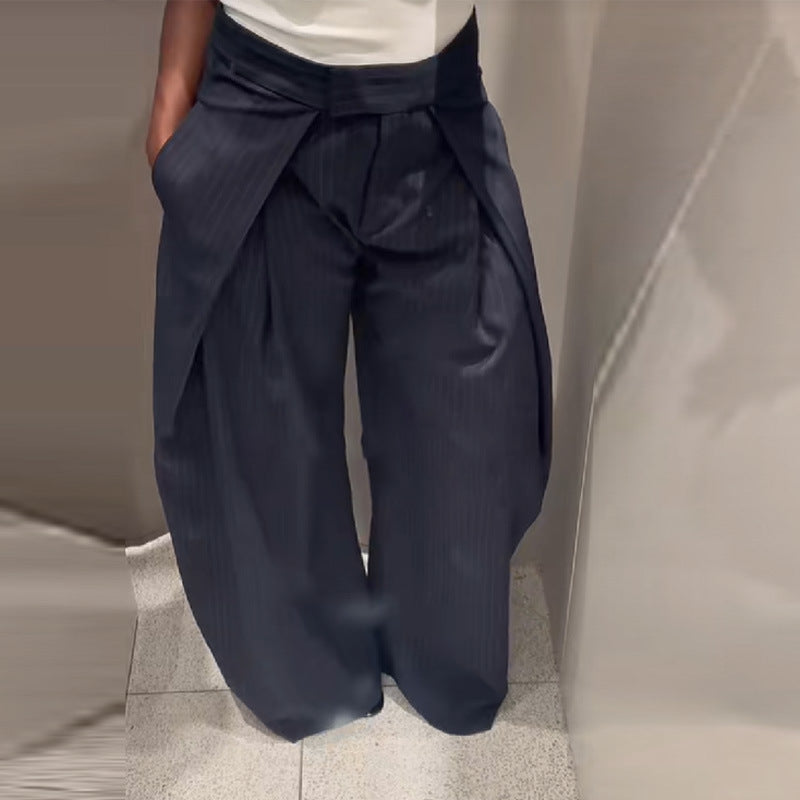 Women's Elegant Wide-Leg Trousers
