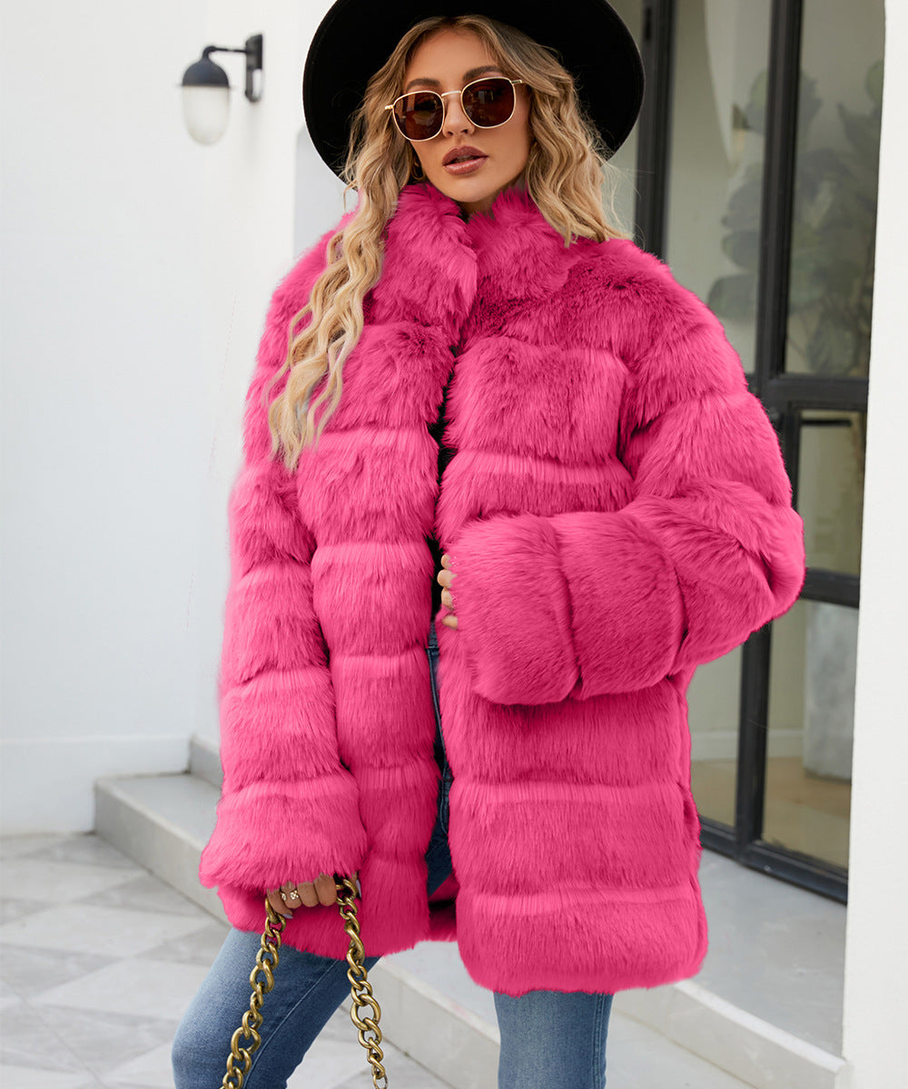 Women's Faux Fur Parka