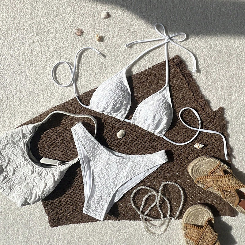 Women's Swimsuit with Textured Surface