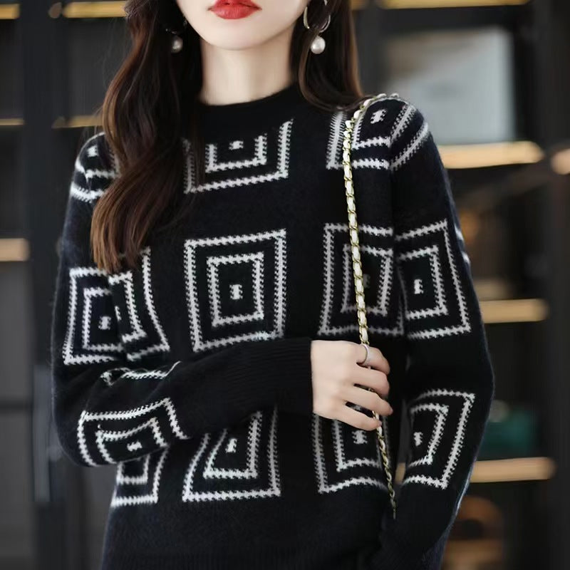 Women's Patterned Sweater