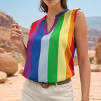 Women's Sleeveless Gradient Top