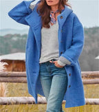 Women's Long-Sleeved Comfort Coat