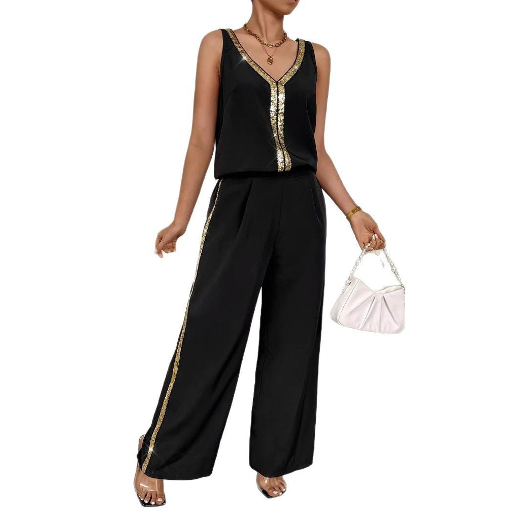 Women's Elegant and Colorful Jumpsuit Set