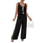 Women's Elegant and Colorful Jumpsuit Set