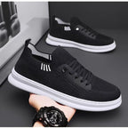 Women's Breathable Casual Sneakers with Elastic Inserts